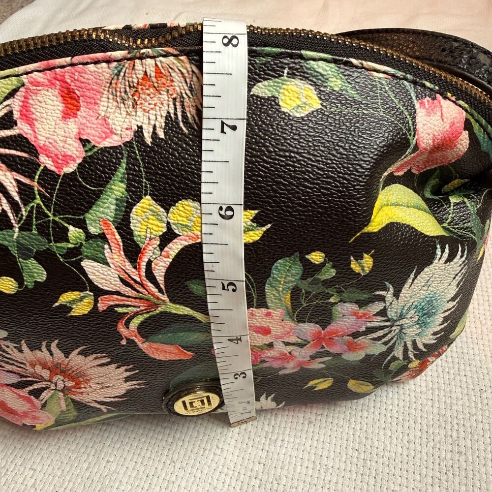 Floral Print Crossbody Bag Purse Vacation Cruise Resort Tropical Accessory - Picture 6 of 11